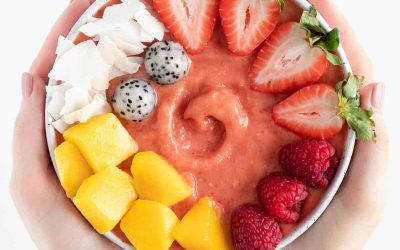 Strawberry Mango Smoothie Bowl